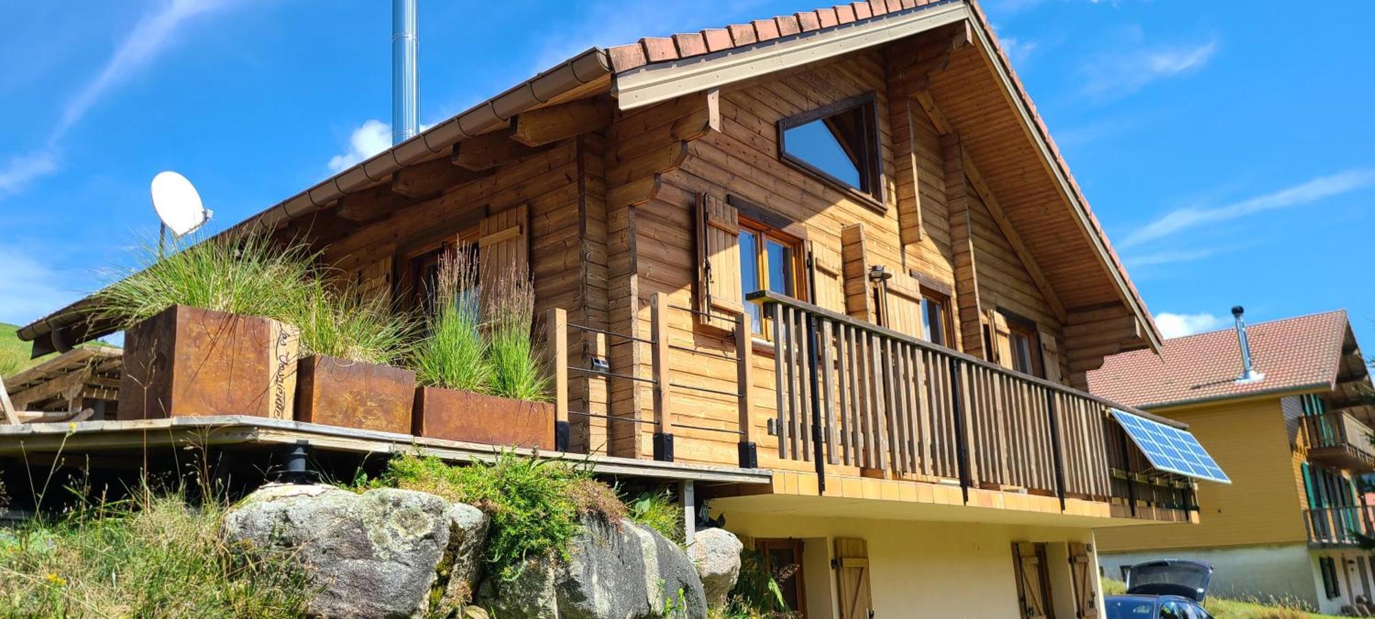 Chalet Les Vosgiennes Le Valtin Exterior foto