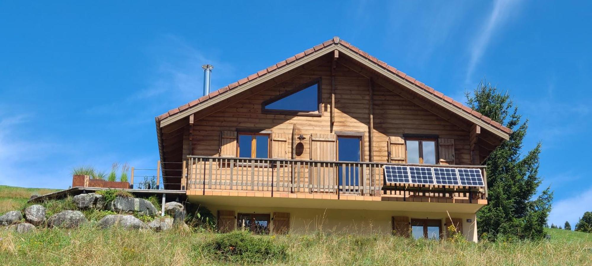 Chalet Les Vosgiennes Le Valtin Exterior foto